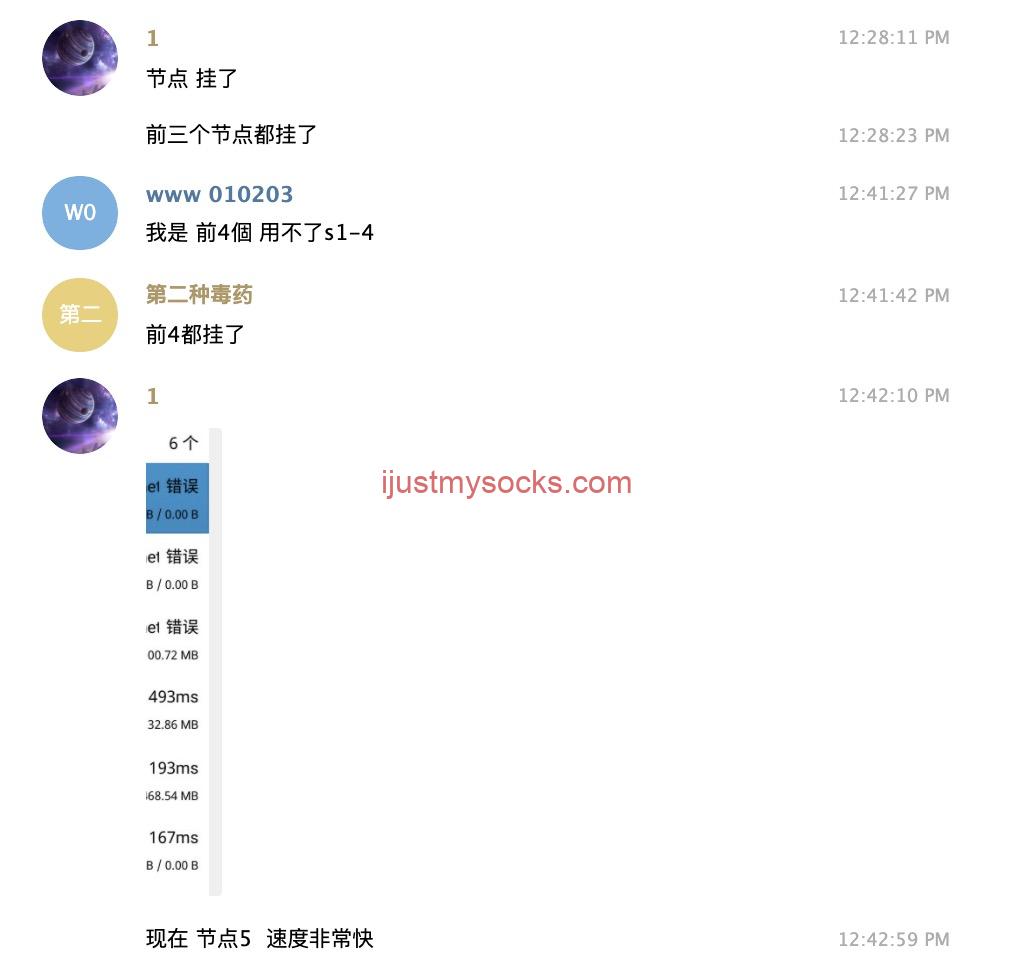 JustMySocks 被封后免费换 IP