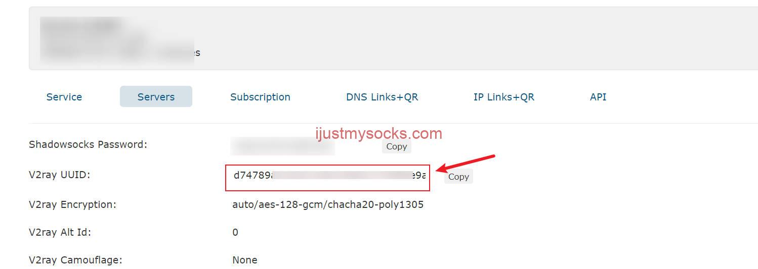Just my Socks UUID